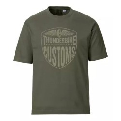 Thunderbike T-Shirt New Custom olive 19-31-1014V