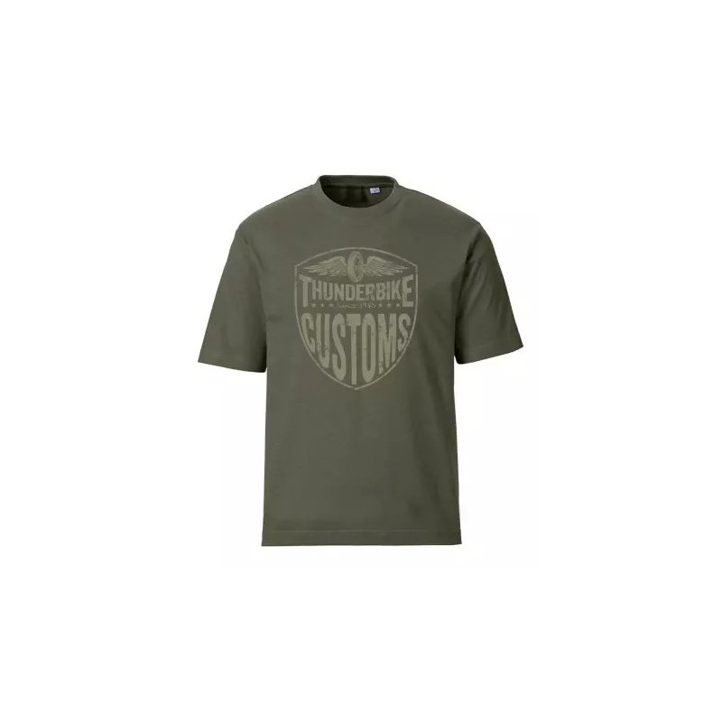 Thunderbike T-Shirt New Custom olive 19-31-1014V