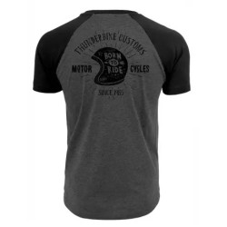 Thunderbike T-Shirt Flying Pan grey 19-31-1023V