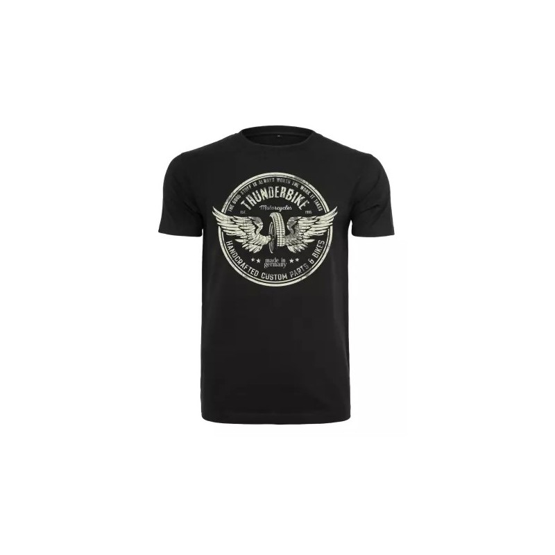 Thunderbike men's T-Shirt Vintage Wheel black 19-31-1311V