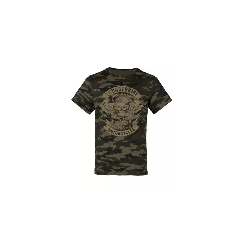 Thunderbike T-Shirt Speed Skull Olive 19-31-1116V