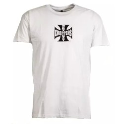 West Coast Choppers Cross T-Shirt white 48-2000V