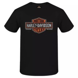 Harley-Davidson men´s T-Shirt Long Bar & Shield black R004519V