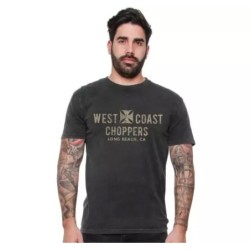 West Coast Choppers Eagle Vintage T-Shirt Black