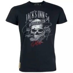 Jack´s Inn 54 T-Shirt Built To Last black