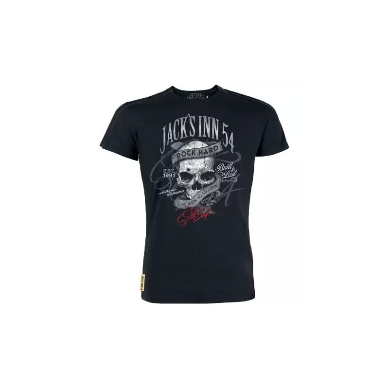 Jack´s Inn 54 T-Shirt Built To Last black