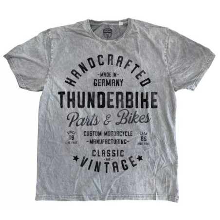 Thunderbike men´s T-Shirt Handcrafted grey 19-31-1423V