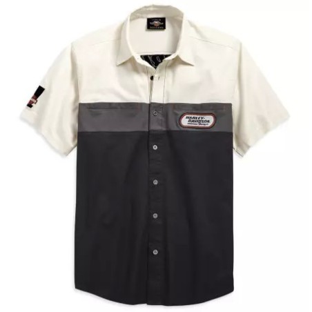 Men's H-D Racing Colorblock Shirt 99166-19VM