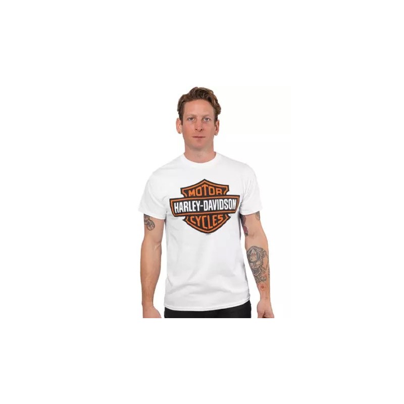 Harley-Davidson men´s T-Shirt Bar & Shield white 40291549V