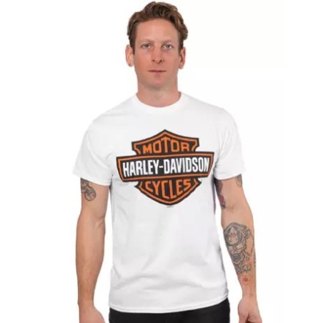 Harley-Davidson men´s T-Shirt Bar & Shield white 40291549V