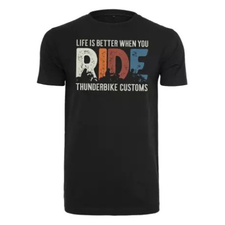 Thunderbike men´s T-Shirt Ride black 19-31-1411V