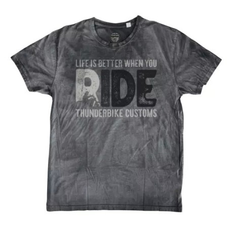 Thunderbike men´s T-Shirt Ride grey 19-31-1413V