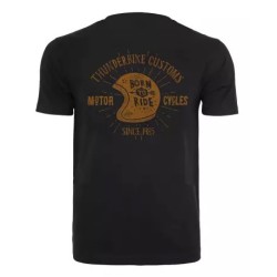 Thunderbike men´s T-Shirt Flying Pan black/orange 19-31-1021A