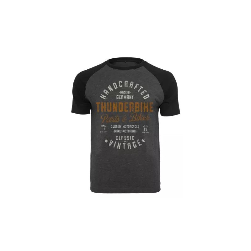 Thunderbike T-Shirt Handcrafted grey/black 19-31-1423A