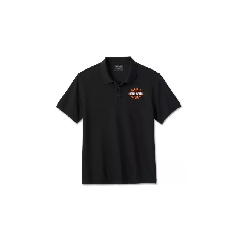 Harley-Davidson Polo Shirt Bar & Shield black 99185-24VM