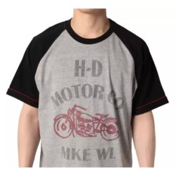 Harley-Davidson T-Shirt Vintage Spirit grey/black 96558-23VM