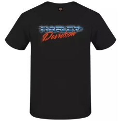 Harley-Davidson men´s T-Shirt 80s Chrome black 3001778