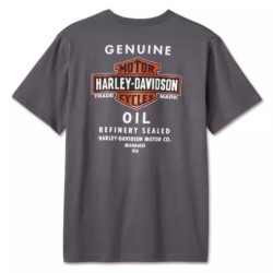 Harley-Davidson T-Shirt Oil Can grey 99088-24VM