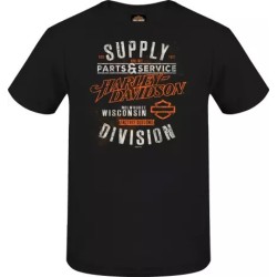 Harley-Davidson T-Shirt PS Grunge 3000319-BLCK