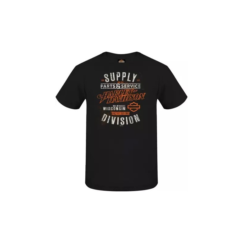 Harley-Davidson T-Shirt PS Grunge 3000319-BLCK