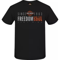 Harley-Davidson men´s T-Shirt Freedom Ride black 3000287-BLCK