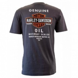 Harley-Davidson T-Shirt Oil Can dark grey 99074-22VM