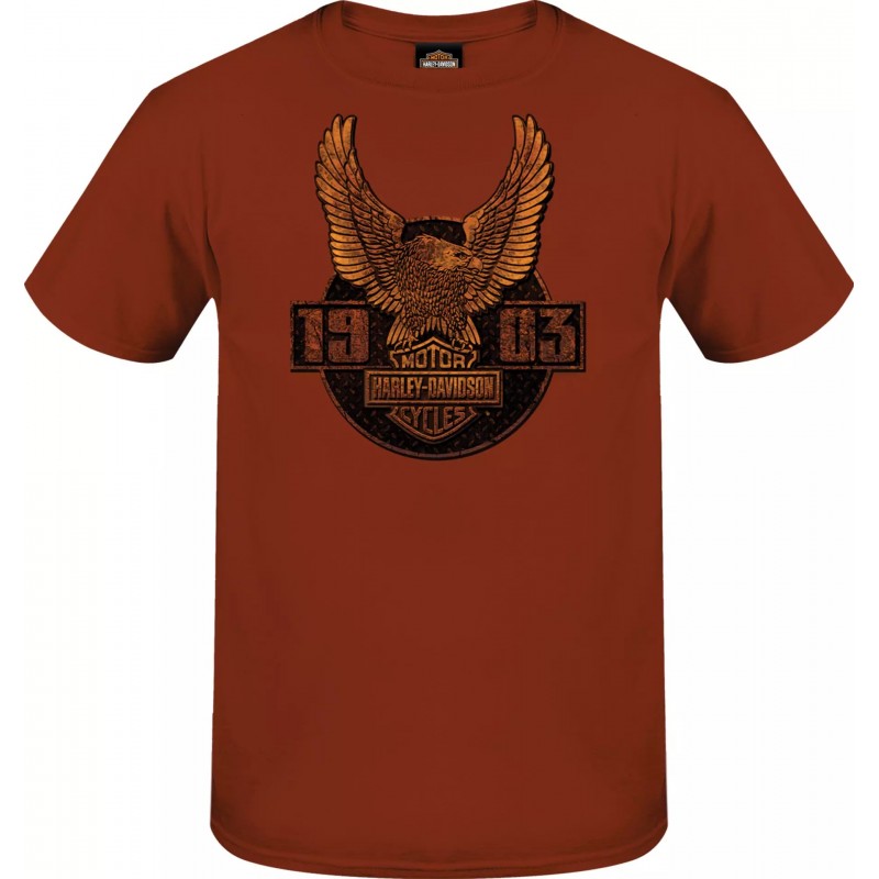 Harley-Davidson T-Shirt Up Rust 3000336-RUST