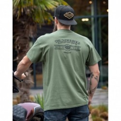 Harley-Davidson men´s T-Shirt Winged Chain green 3001801-MLGN