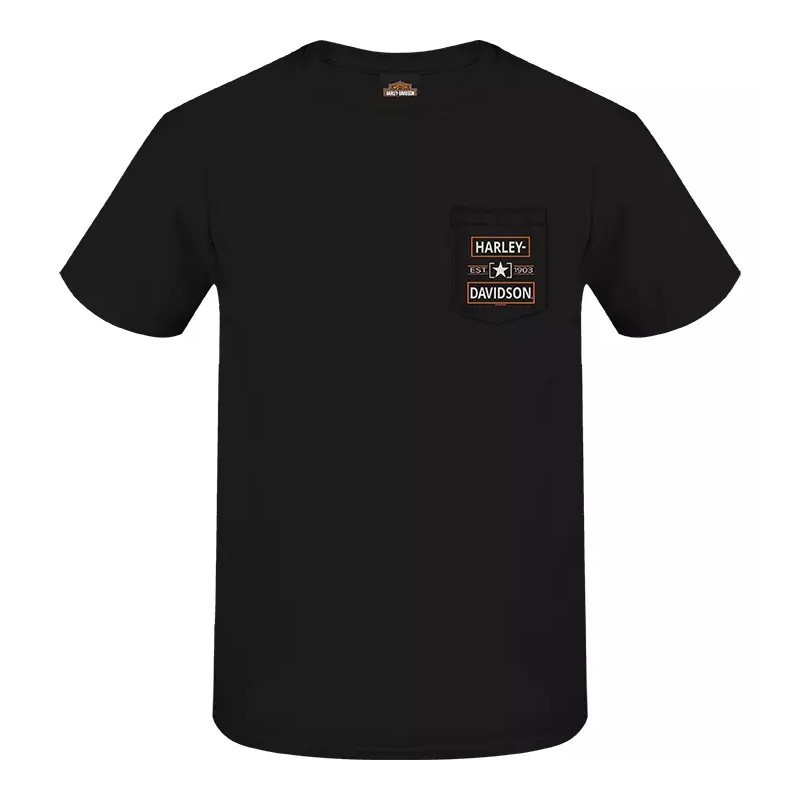 Harley-Davidson men´s T-Shirt Star Block black R004453V