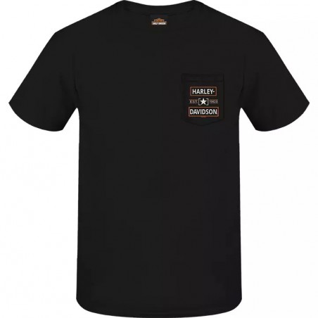 Harley-Davidson men´s T-Shirt Star Block black R004453V