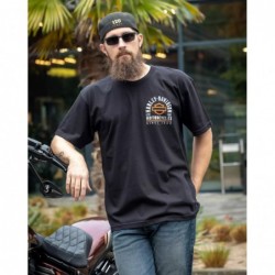 Harley-Davidson men´s T-Shirt Distinguished black 3001768-BLCK