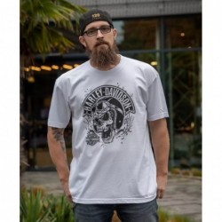 Harley-Davidson men´s T-Shirt Rocker Skull white 3001770-WHIT