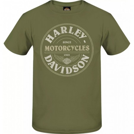 Harley-Davidson T-Shirt Sealed green 3000328-ARGN