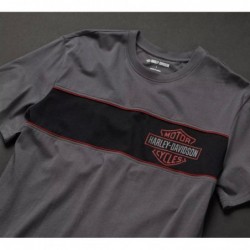 Harley-Davidson men´s T-Shirt Club Crew dark grey 96560-23VM