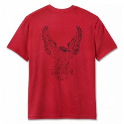 Harley-Davidson T-Shirt Eagle red 96197-24VM