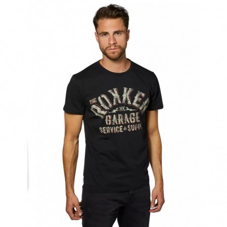 Rokker T-Shirt Garage Black C3011401