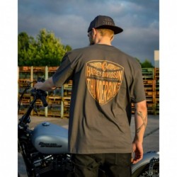 Harley-Davidson men´s T-Shirt Zippy grey 3000341-ASPH