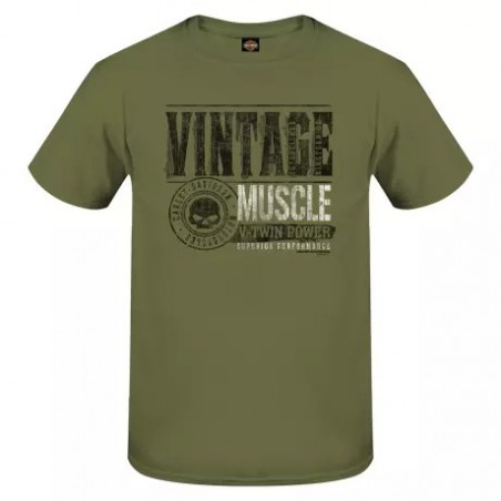 Harley-Davidson men´s T-Shirt Vintage Muscle green 3001708-ARGN