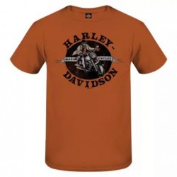 Harley-Davidson men´s T-Shirt Skello Ride orange 3001707-TXOR