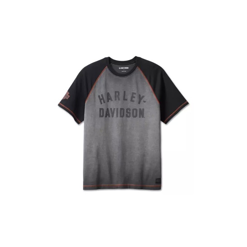 Harley-Davidson T-Shirt Iron Bond Reglan grey/black 99001-23VM