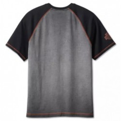 Harley-Davidson T-Shirt Iron Bond Reglan grey/black 99001-23VM