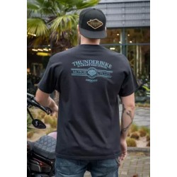 Harley-Davidson men´s T-Shirt Label Plug black 3001771-BLCK