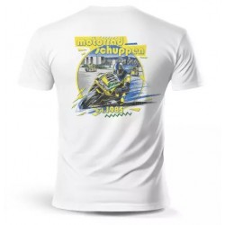 Thunderbike men´s T-Shirt Motorradschuppen 1985 white 19-31-1202