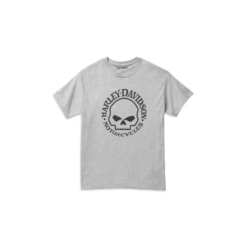 Harley-Davidson men´s T-Shirt Skull Heather Grey 99146-22VM