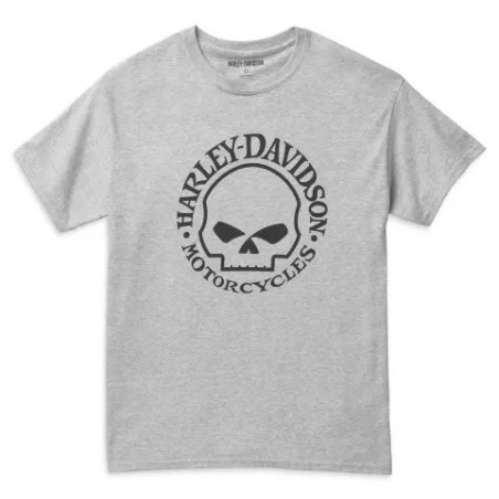 Harley-Davidson men´s T-Shirt Skull Heather Grey 99146-22VM