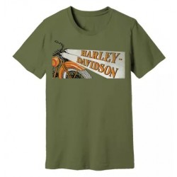 Harley-Davidson T-Shirt Road Warrior green 96325-22VM