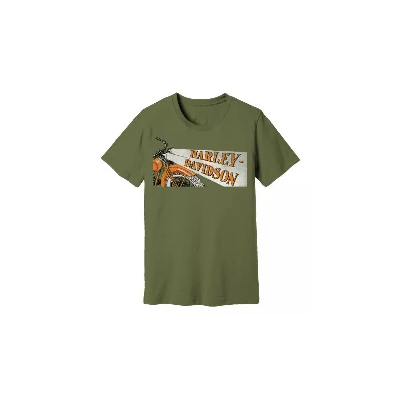 Harley-Davidson T-Shirt Road Warrior green 96325-22VM