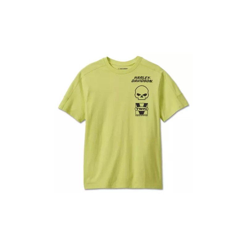 Harley-Davidson T-Shirt Street Machine lime green 96199-24VM