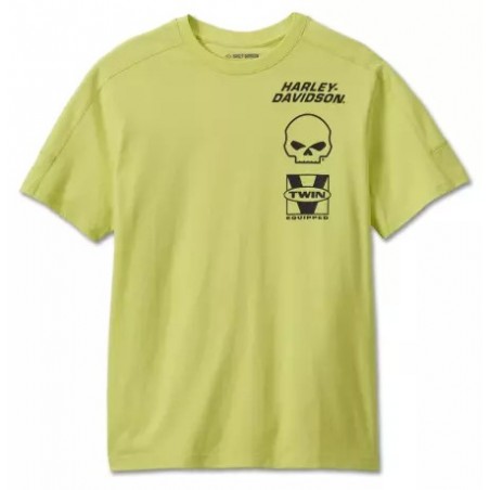 Harley-Davidson T-Shirt Street Machine lime green 96199-24VM