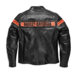 Men's Victory Sweep Leather Jacket|Second hand low price sale